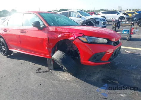 2022 Honda Civic Sport z USA, uszkodzony, nr VIN 2HGFE2F53NH593979